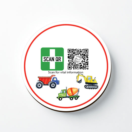 Safety & Medical Alert ID Magnet