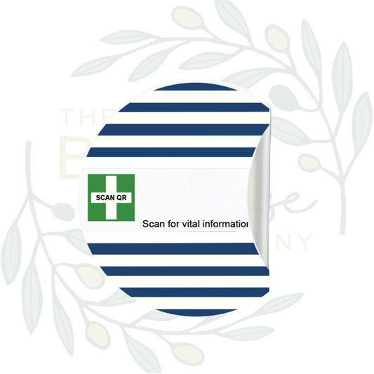 Clear Labelling Stickers 5cm (12pc) | Safety & Medical Alert ID