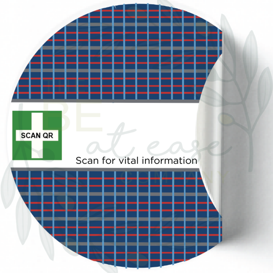 Clear Labelling Sticker 8cm | Safety & Medical Alert ID