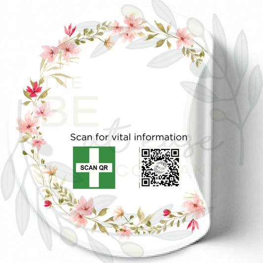 Clear Labelling Sticker 8cm | Safety & Medical Alert ID