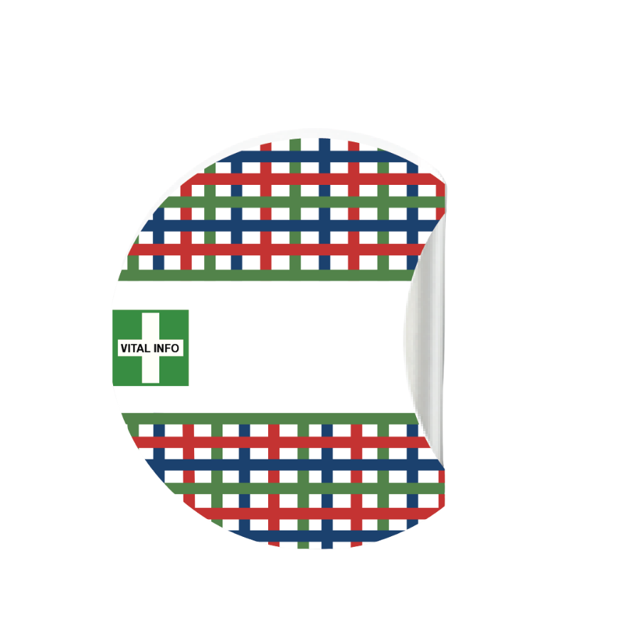 Clothing Stickers 5cm (30pc)