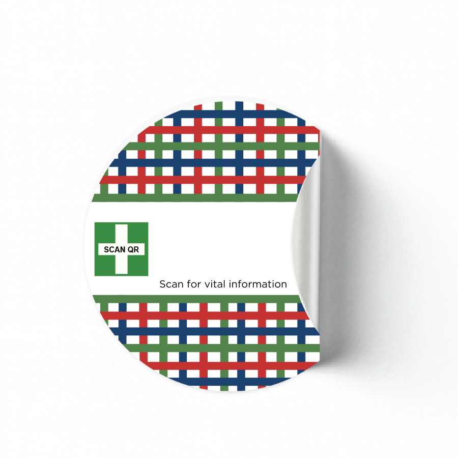 Clothing Stickers 5cm (30pc)