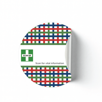 Clothing Stickers 5cm (30pc)