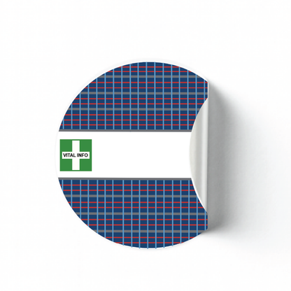 Clothing Stickers 5cm (30pc)