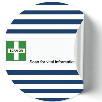 Labelling Sticker 8cm White