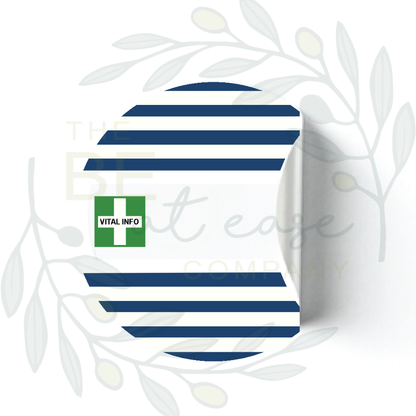 Labelling Stickers 5cm Clear (12pc)