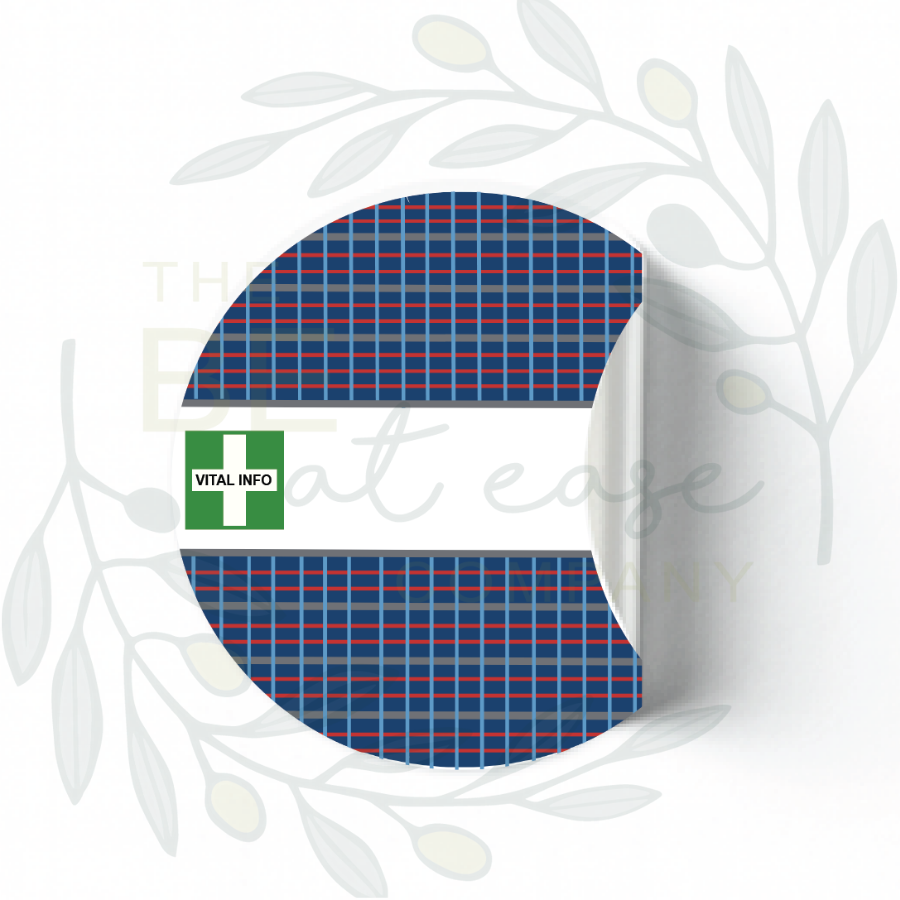 Labelling Stickers 5cm Clear (12pc)