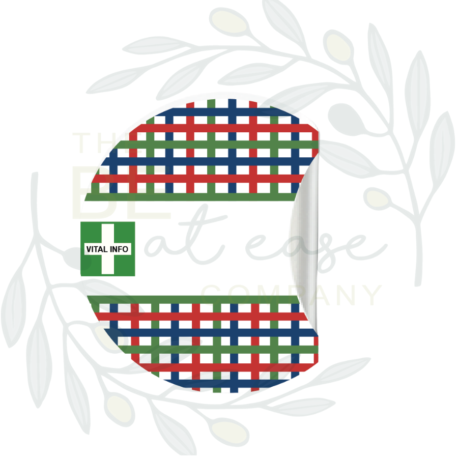 Labelling Stickers 5cm Clear (12pc)