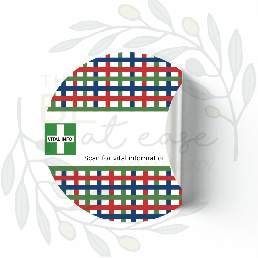 Labelling Stickers 5cm Clear (12pc)