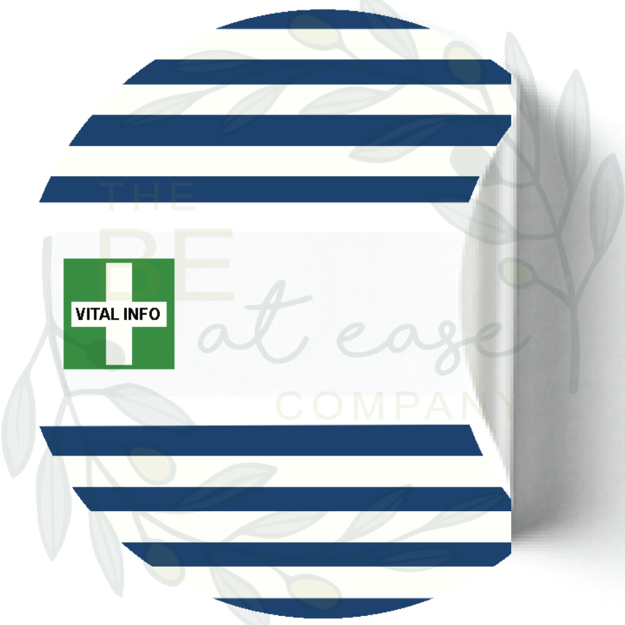 Labelling Sticker 8cm Clear