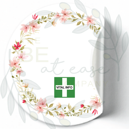 Labelling Sticker 8cm Clear
