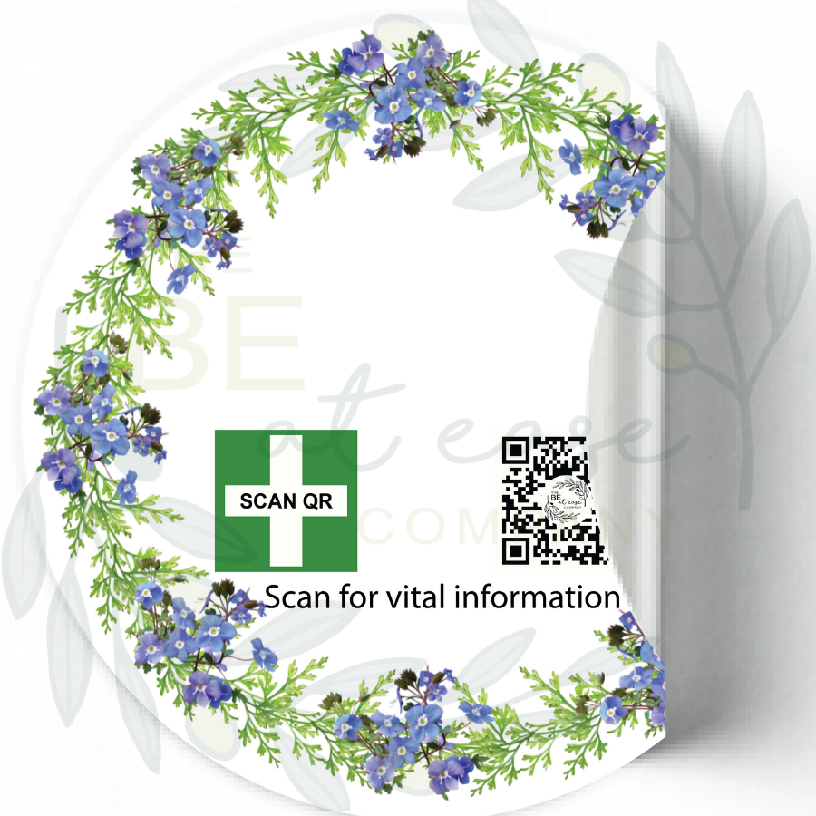 Labelling Sticker 8cm Clear
