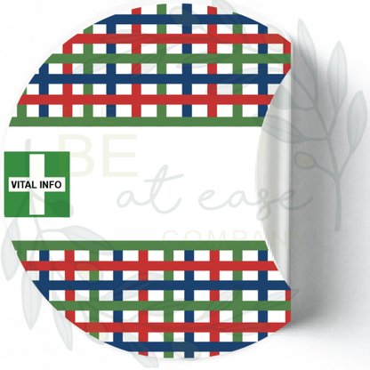 Labelling Sticker 8cm Clear