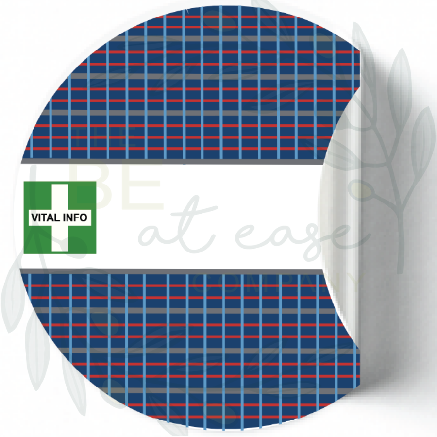 Labelling Sticker 8cm Clear