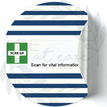 Labelling Sticker 8cm Clear