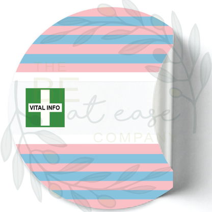 Labelling Sticker 8cm Clear