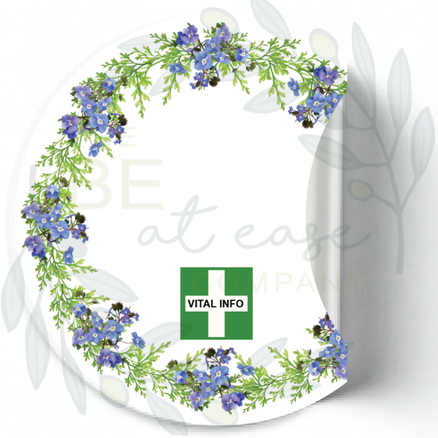 Labelling Sticker 8cm Clear