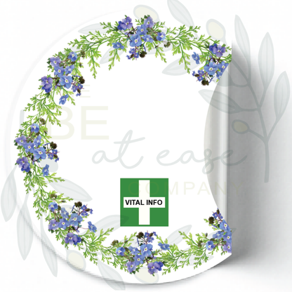 Labelling Sticker 8cm Clear