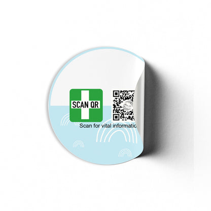 Clothing Stickers 5cm (30pc)