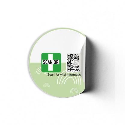Clothing Stickers 5cm (30pc)