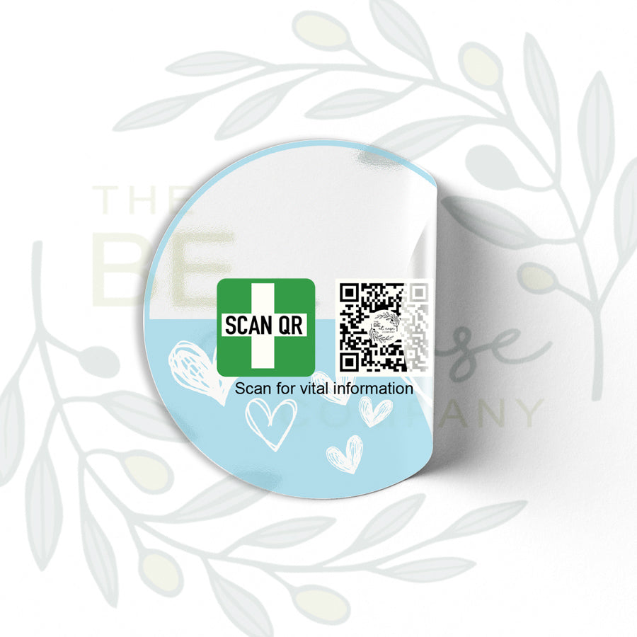 Labelling Stickers 5cm Clear (12pc)