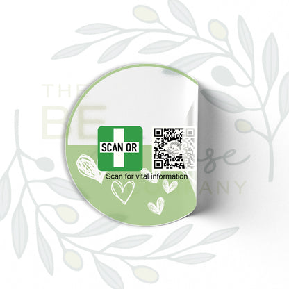 Labelling Stickers 5cm Clear (12pc)