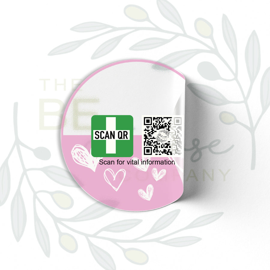 Labelling Stickers 5cm Clear (12pc)
