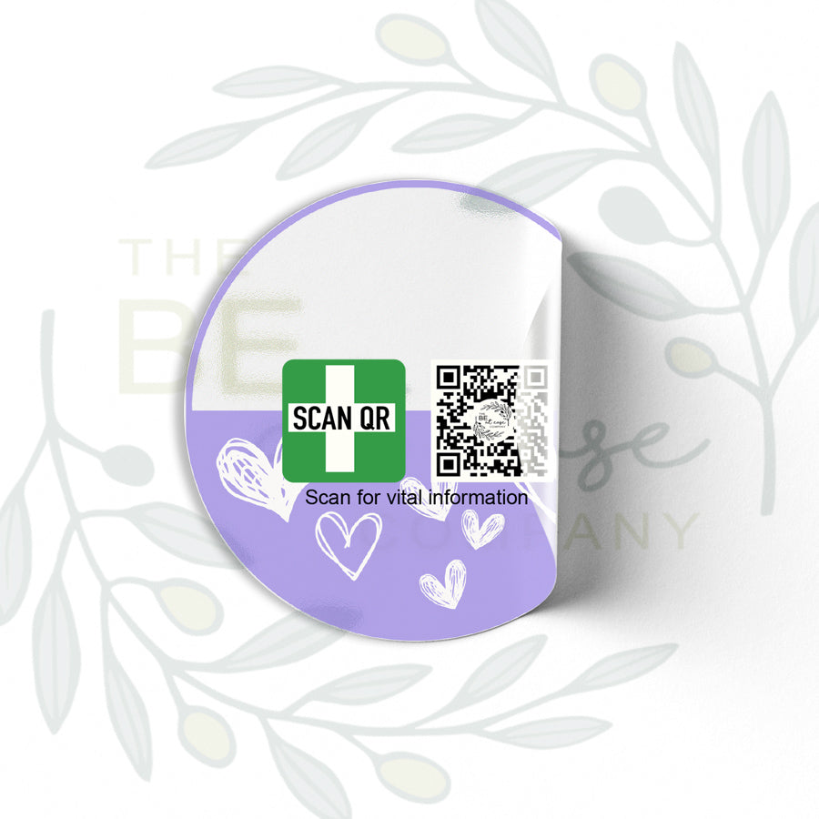 Labelling Stickers 5cm Clear (12pc)