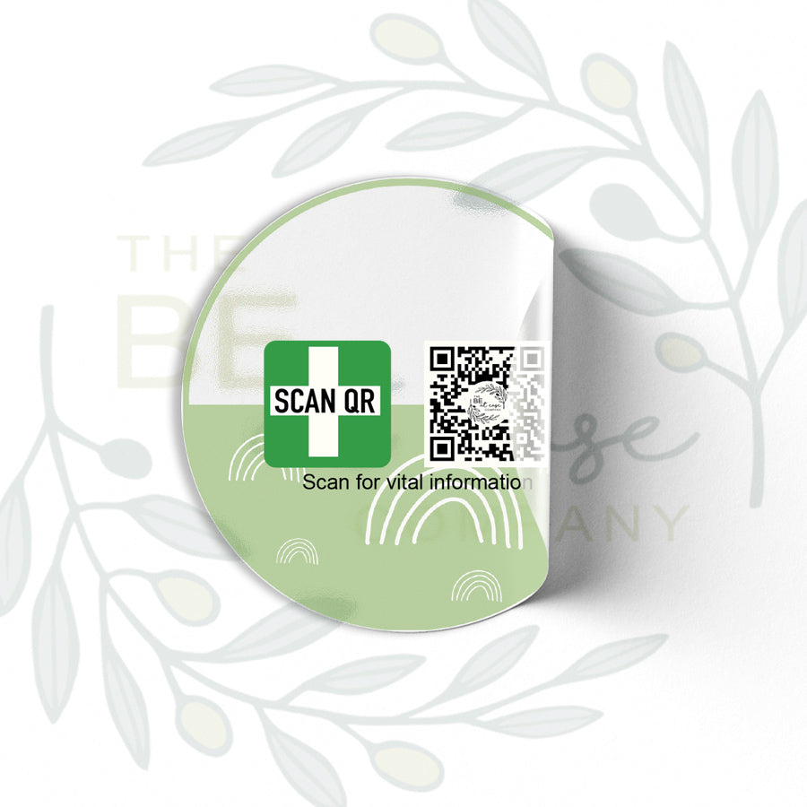 Labelling Stickers 5cm Clear (12pc)