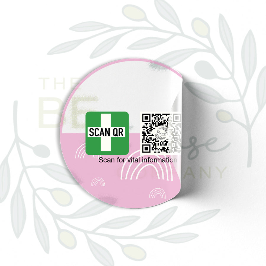 Labelling Stickers 5cm Clear (12pc)