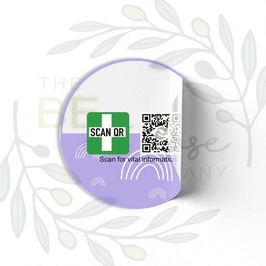 Labelling Stickers 5cm Clear (12pc)